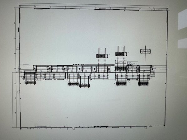 automatischer Blechlagerturm, Stopa, für Bleche max. 1,50m x 3m, bzw. 4m, 3 To. Kassette, 476 Lagerplätze lagertechnik