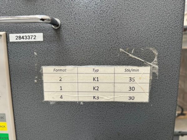 2x Tray-Former, SWF lagertechnik