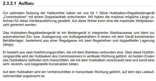 AKL, Pufferlager / Auftragszusammenführungspuffer (AZP) 1 Gasse, Stow, Hubbalken-Regalbediengerät, ca. 1.286 Kisten-Plätze – Bild 4