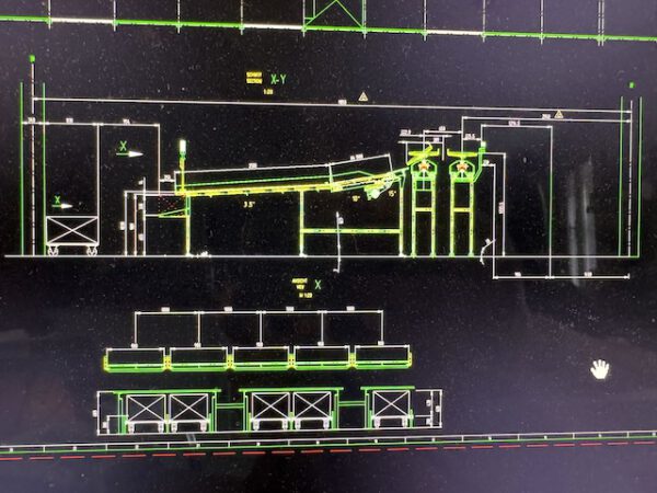 Kippschalensorter, Beumer, 81 Sorterendstellen,  – gebraucht - : lagertechnik